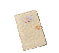 XUMKFJRE Livre à main en tissu for nouilles, petit carnet de Style frais, livre à main Simple for fille, carré à feuilles mobiles(A6-5)