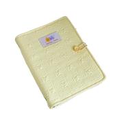 XUMKFJRE Livre à main en tissu for nouilles, petit carnet de Style frais, livre à main Simple for fille, carré à feuilles mobiles(A5-3)