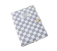 XUMKFJRE Livre à main en tissu for nouilles, petit carnet de Style frais, livre à main Simple for fille, carré à feuilles mobiles(A5-17)