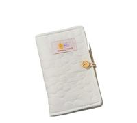 XUMKFJRE Livre à main en tissu for nouilles, petit carnet de Style frais, livre à main Simple for fille, carré à feuilles mobiles(A6-6)