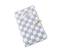 XUMKFJRE Livre à main en tissu for nouilles, petit carnet de Style frais, livre à main Simple for fille, carré à feuilles mobiles(A6-18)