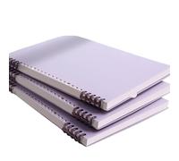 XUMKFJRE Loose Leaf Detachable Coil Notebook Blank Horizontal Line Grid Grid Diary(B5 horizontal line)