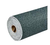 XUMKFJRE Papier peint isolant thermique Papier peint autocollant imitation lin for rénovation de salon et chambre à coucher - Stickers muraux résistants pour Maison(Linen Dark Green,50cm x1000cm)