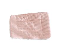 XUMKFJRE Tapis Cochon d'Inde Lit Chaud en Peluche, Tapis de nid Hamster, Accessoires for Petits Animaux, écureuil et Lapin pour Animaux Compagnie(Pink,S)