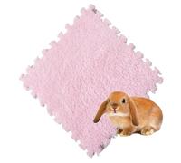 XUMKFJRE Tapis Cochon d'Inde Tapis de literie imperméable et antidérapant, Petits Articles for Animaux Compagnie, Lapin, très Absorbant, Tapis Pipi for, 4/10 pièces pour Animaux Compagnie(Pink,10Pcs)
