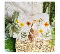 XUMKFJRE Vœux de mariage créatifs Om et discours la mariée Carte manuscrite haut gamme Déclaration Cadeau plié Pour la cérémonie de mariage(Color-11)