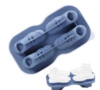 Xummpxuk Bac à glaçons cube en silicone - Accessoires de barman - En forme de chaussure - Démoulage facile - Rangement au congélateur - Gadgets de cuisine pour whisky, refroidissement, boissons