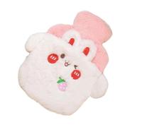 Xummpxuk Bouillotte de dessin animé - Housse de bouillotte - Chauffe-mains - Sac d'hiver chaud multifonction pour l'extérieur, le bureau