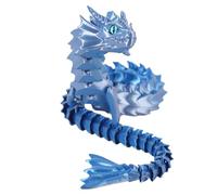 Xummpxuk Dragon articulé imprimé - Dragon articulé imprimé, dragon imprimé flexible ornement dragon pour garçons, filles, famille, amis