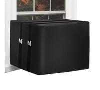 Xummpxuk Housse pour unité de climatisation extérieure - Enveloppe isolée pour climatiseur - Protection résistante aux intempéries pour garage, sous-sol, hiver, camping-car, été, maison, terrasse