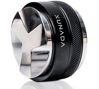 XUNADA Distributeur de café et tamper 53,3 mm, fonctionne avec les portafiltres Breville et Sage de 54 mm, les tampons à main expresso, niveleur de distribution d'expresso réglable 2 en 1 et outil de