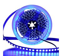 XUNATA LED Ruban 5m Bande LED 600 leds 5054（Plus Lumineux que 5050） IP65 Étanche,Flexible Peut-Découpé Ruban à LED 12V décoration pour Chambre, Noël, Fête, etc (Bleu)