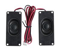 Xuniu 2 Pieces 3070 Haut-Parleur Rectangle Haut Parleur 4 Ohm 3W Publicitaire