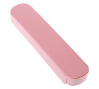 Xuniu Boîte de rangement pour couverts de table - Étui de voyage pour papeterie, baguettes, cuillère, fourchette - Rose nordique - 19,5 x 4,1 x 2,3 cm