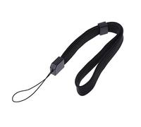 Xuniu Dragonne de lanière de, lanière accrochante réglable pour Le téléphone Portable Wii Appareil Photo Mp3 Mp4 16x1cm Noir