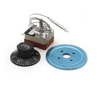 Xuniu Interrupteur de Commande de température à Thermostat à Cadran pour Four électrique CA 220V 16A