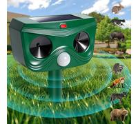 XUNIVERS Répulsif Chat Ultrason,répulsif à ultrasons avec Détecteur de Mouvement pour Anti Chats Chiens Souris Ratons Oiseaux Les rongeurs.