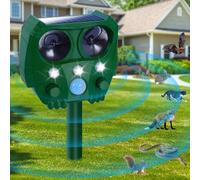 XUNIVERS Répulsif Chat Ultrason,Répulsif Chat Exterieur,Répulsif pour Chats Solaire,répulsif à ultrasons avec Détecteur de Mouvement pour Anti Chats Chiens Souris Ratons Oiseaux Les rongeurs.