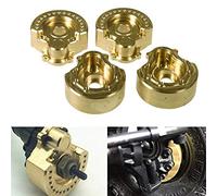 XUNJIAJIE Lot de 4 Roues RC Heavy Weights Counterweight pour Traxxas TRX4 1/10 RC Crawler Buggy Model Auto (Type A)