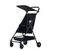 XUNJIE for Pushchair, Super Lightweight Travel Stroller, Compact & Foldable, Adjustable Backrest, Extra Large Storage Basket, Stylish & Practical (D)