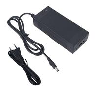 XUNNIU Chargeur Trotinette Electrique 42V 2A, Chargeur Vélo Electrique, Lithium Charger de Batterie 36v Adaptateur Secteur Alimentation pour Trottinette Charger Universelle (DC 5,5x2.1mm)
