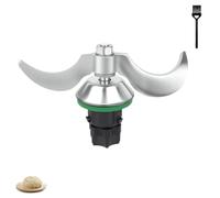 XUNNIU Couteau à Pâte pour Vorwerk Thermomix TM5, TM6, TM7, Pièces de rechange pour Couteau Thermomix, Accessoires de Remplacement Couteau de Mélange TM5/6/7, Mélangeur à Pâte en Acier Inoxydable