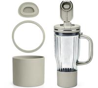 XUNWKONGG Accessoires de mixeur personnel pour Ninja Blendboss DB351ST, kit étanche avec couvercle en silicone, bouchon anti-déversement et bague d'étanchéité (menthe pierre)