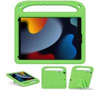 XunyLyee Coque Enfant pour iPad 9ème/ 8ème/ 7ème Génération | iPad 10,2 Pouces 2021/ 2020/ 2019 Housse antichoc pour tablette enfant, Vert