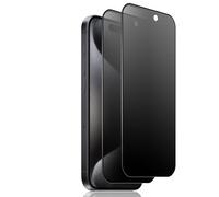 Xunzi Mat Verre Trempé à Couverture Complète Anti-Espion pour iPhone 15 Pro Max, Protection Écran de Confidentialité Film Privacy, 9H Dureté Anti-Rayures Anti-Spy Anti-Traces Protège Écran [2 Pièces]