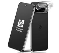 Xunzii 2+2 Pcs Verre Trempé Mat pour Google Pixel 9 Pro XL avec Caméra
