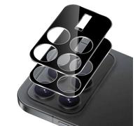 Xunzii 2 Pièces Protection Objectif Caméra Arrière pour Xiaomi Poco F8 Pro[Noir], 9H Dureté Ultra Résistant Anti-Rayures Verre Trempé Caméra Film, Ultra HD Vitre Protecteur