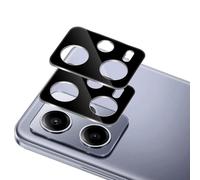 Xunzii 2 Pièces Protection Objectif Caméra Arrière pour Xiaomi Redmi Note 12 5G/Poco X5 5G [Noir], 9H Dureté Ultra Résistant Anti-Rayures Verre Trempé Caméra Film, HD Sans Bulles Vitre Protecteur