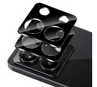 Xunzii 2 Pièces Protection Objectif Caméra Arrière pour Xiaomi Redmi Note 13 Pro 5G - [Noir], 9H Dureté Ultra Résistant Anti-Rayures Verre Trempé Caméra Film, Ultra HD Sans Bulles Vitre Protecteur