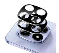 Xunzii 2 Pièces Protection Objectif Caméra Arrière pour Xiaomi Redmi NOTE 15 Pro/Pro Plus/Pro + [Noir], 9H Dureté Ultra Résistant Anti-Rayures Verre Trempé Caméra Film, Sans Bulles Vitre Protecteur