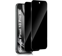 Xunzii 2 Pièces Verre Trempé Anti-Espion pour Google Pixel 10 Pro XL, Dureté 9H Couverture Complète Film Protection écran de Confidentialité, Anti-Trace Anti-Spy Privacy Protecteur
