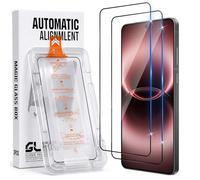 Xunzii 2 Pièces Verre Trempé pour VIVO X300 Ultra Protection Ecran, [Auto-Alignement Outil d'Installatio] Protection écran, Dureté 9H Glass, HD Sans Bulles Film Vitre Trempé