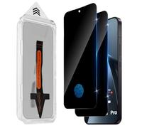 Xunzii Brise-vue pour Xiaomi 17T Pro/15T Pro 5G avec installation | [Full Screen] Lot de 2 films de confidentialité, dureté 9H, anti-traces de doigts, sans bulles, anti-espion