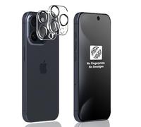 Xunzii Mat Verre Trempé à Couverture Complète Anti-Espion pour iPhone 15 Pro, Protection Écran de Confidentialité Film Privacy, 9H Dureté Anti-Rayures Anti-Spy Anti-Traces Protège Écran [2 Pièces]
