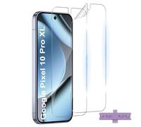 Xunzii Protection Ecran pour Google Pixel 10 Pro XL [2 pièces], [Compatible avec ID D'empreintes Digitales], TPU Flexible Film de Protection, HD Clair Doux Transparent Film de Protection d'écran