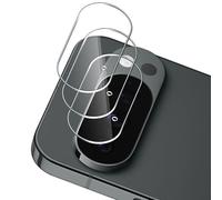 Xunzii Protection Objectif Caméra Arrière pour Google Pixel 10 Pro, 9H Dureté Ultra Résistant Anti-Rayures Verre Trempé Caméra Film, Ultra HD Transparent Sans Bulles Vitre Protecteur [3 Pièces]
