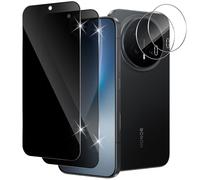 Xunzii Verre Trempé Anti-Espion pour Honor Magic8/Magic 8 avec HD Caméra Arrière Protecteur [2+2 Pièces ], Dureté 9H Film Protection écran de Confidentialité, Anti-Spy Anti-Trace Privacy Protecteur
