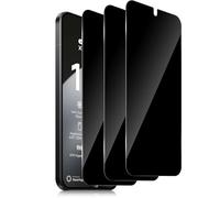 Xunzii Verre Trempé Anti-Espion pour Xiaomi 15T/15T Pro, Dureté 9H Couverture Complète Film Protection écran de Confidentialité, Anti-Spy Anti-Trace Privacy Protecteur, [3 Pièces]