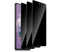 Xunzii Verre Trempé Anti-Espion pour Xiaomi Redmi Note 12 Pro Plus/Pro+ 5G, Dureté 9H Couverture Complète Film Protection écran de Confidentialité, Anti-Spy Privacy Protecteur, Sans Bulles [3 Pièces]