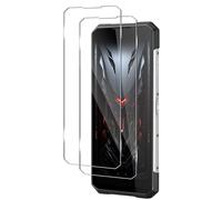 Xunzii Verre Trempé pour DOOGEE S200/DOOGEE S200 X 5G/S200 Max/ S200 Ultra [2 pièces], Protection écran [9H Dureté] Film Vitre en Trempé, Sans Bulle, Anti Rayures, 0.33MM HD Transparente Vitre Trempé