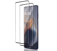 Xunzii Verre Trempé pour Motorola Moto Edge 60 Fusion/EDGE 60/EDGE 60 PRO, 3D Protection écran 9H Dureté Film Vitre en Trempé, Sans Bulle, Anti Rayures, 0.33mm HD Transparente Vitre Trempé [2 pièces]