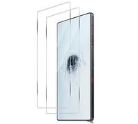Xunzii Verre Trempé pour Nubia Redmagic 10S Pro/Redmagic 10/Redmagic 10 Pro [2 pièces], Protection écran [9H Dureté] Film Vitre en Trempé, Sans Bulle, Anti Rayures, 0.33MM HD Transparente Vitre Trempé