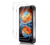 Xunzii Verre Trempé pour OUKITEL WP100 Titan [2 pièces], Protection écran [9H Dureté] Film Vitre en Trempé, Sans Bulle, Anti Rayures, 0.33MM HD Transparente Vitre Trempé