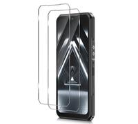 Xunzii Verre Trempé pour Oukitel WP55 PRO/WP55 [2 pièces], Protection écran [9H Dureté] Film Vitre en Trempé, Sans Bulle, Anti Rayures, 0.33MM HD Transparente Vitre Trempé