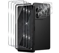 Xunzii Verre Trempé pour Sony Xperia 1 VIII Protection Ecran, 3 Pièces Protection écran avec 3 Pièces Caméra Arrière Protecteur, Dureté 9H Glass Anti Rayures Sans Bulles Film Vitre Trempé