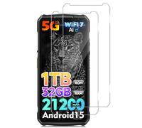 Xunzii Verre Trempé pour Ulefone Armor 29 Ultra/Armor 27 [2 pièces], Protection écran [9H Dureté] Film Vitre en Trempé, Sans Bulle, Anti Rayures, 0.33MM HD Transparente Vitre Trempé